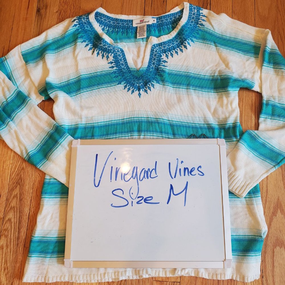 Vineyard Vines Lightweight sweater Womens Medium - Picture 2 of 8